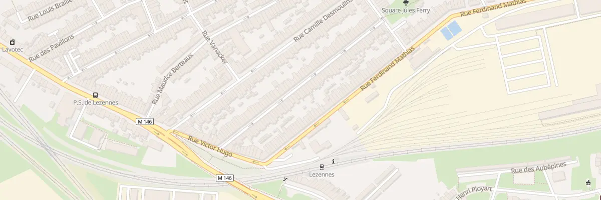 Plan du 52 Rue Ghesquières à Lille