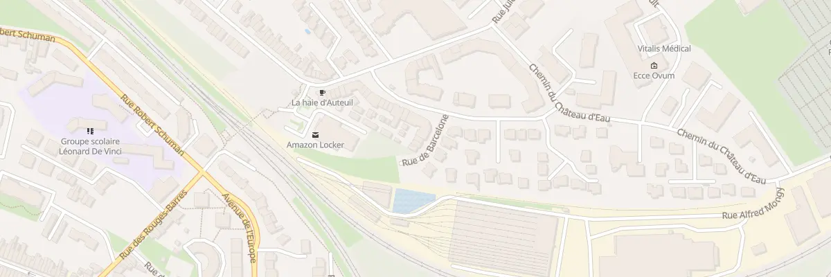 Plan du 3 Rue de Barcelone à Marcq-en-Barœul