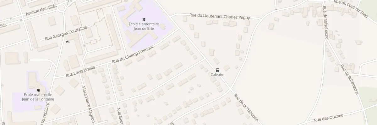 Plan du 2B Rue Pierre Curie à Coulommiers