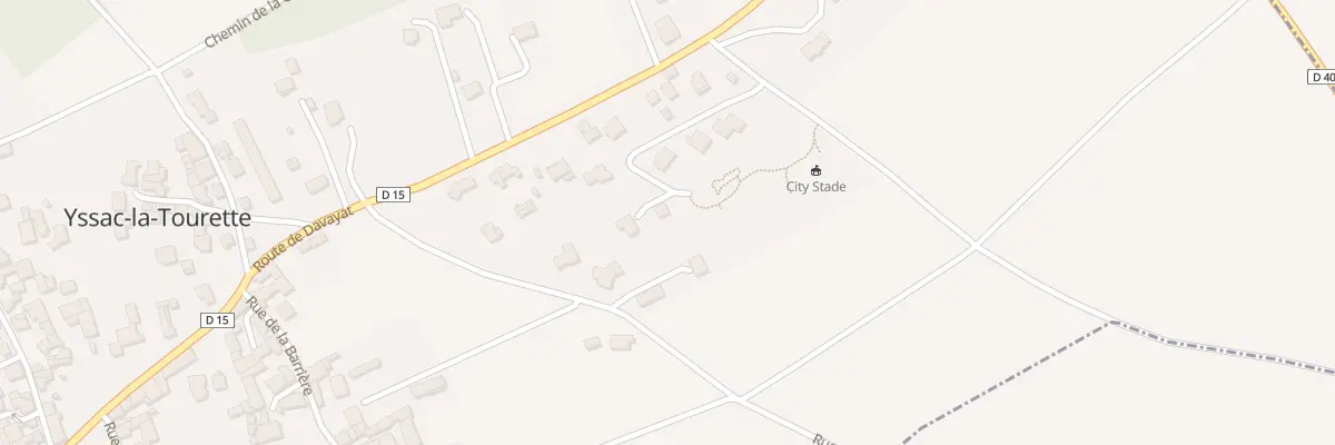 Plan du 8 All Georges Magnol à Yssac-la-Tourette