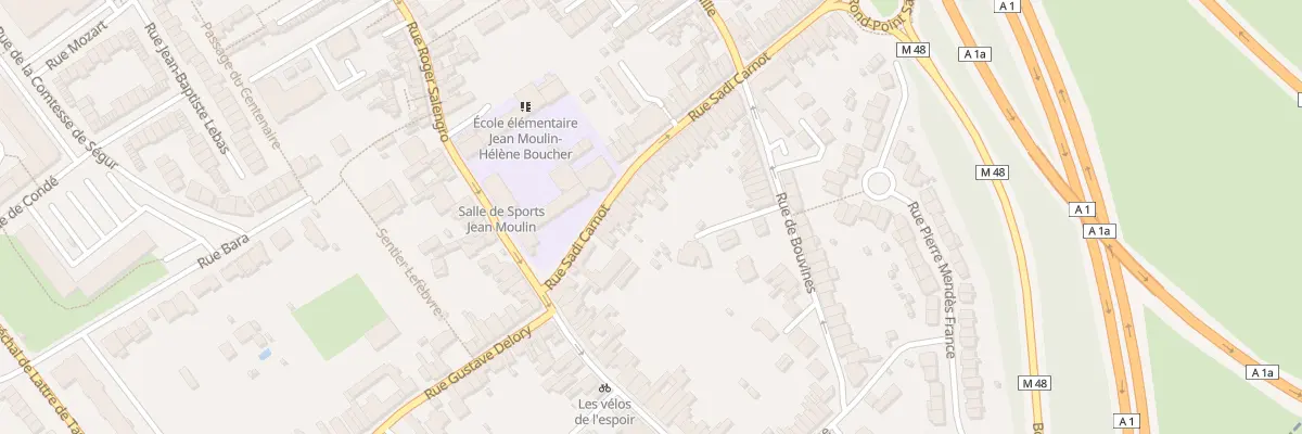 Plan du 18 Rue Sadi Carnot à Ronchin