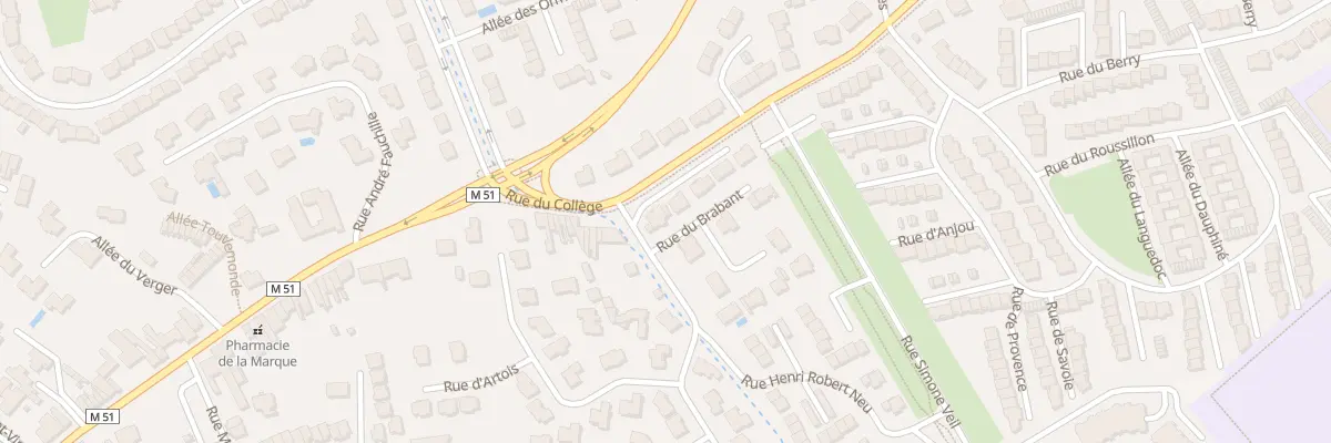 Plan du 32 Rue du Collège à Marcq-en-Barœul