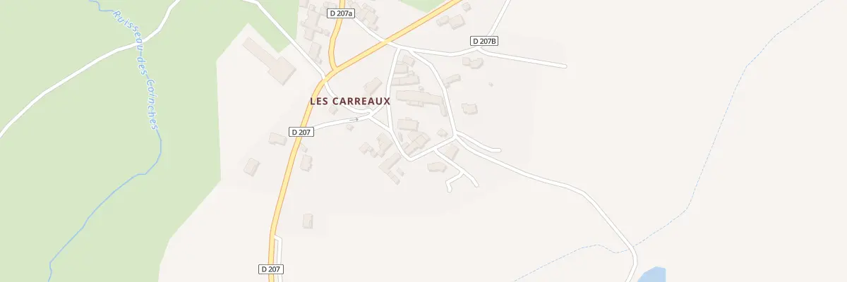 Plan du 15 Rue des Carreaux Pradet à Jozerand