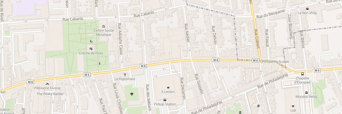 Plan du 141 Rue de Lannoy à Lille