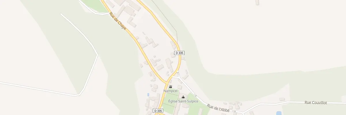 Plan du 6 Rue Principale à Nampcel