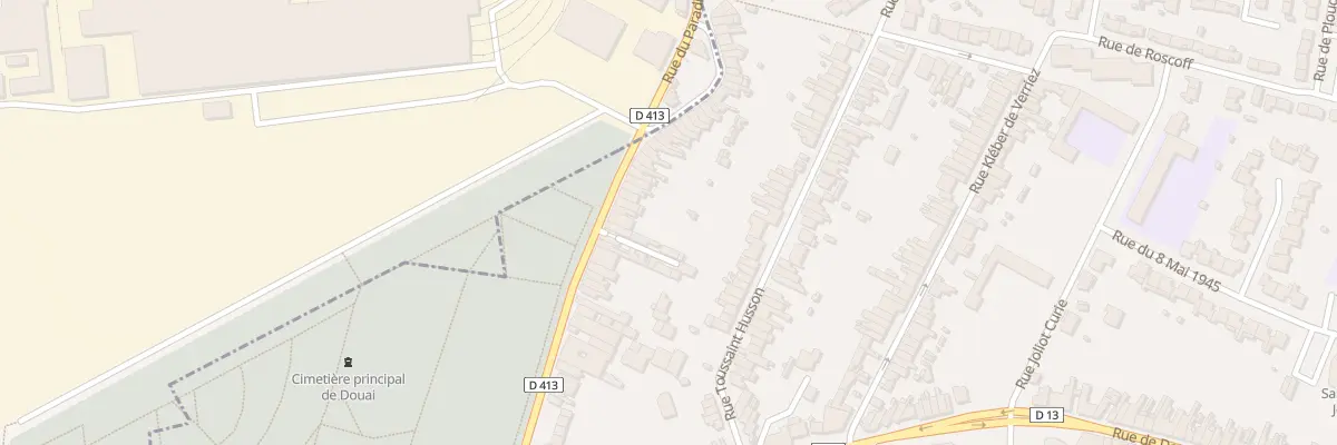 Plan du 396 Rue des Freres Martel à Sin-le-Noble