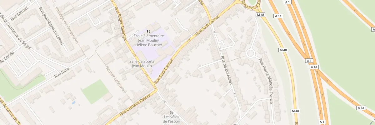Plan du 20 Rue Sadi Carnot à Ronchin