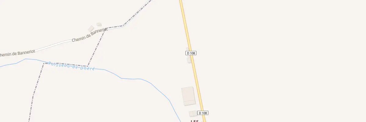 Plan du 5 Rue des Chaumettes à Langeron