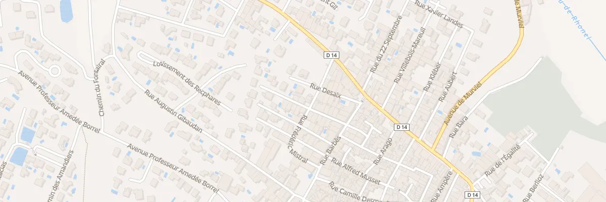 Plan du 14 Rue Tourville à Cazouls-lès-Béziers