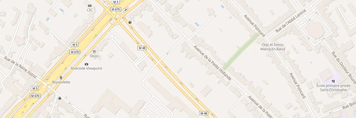 Plan du 26B Rue de la Petite Hollande à Marcq-en-Barœul