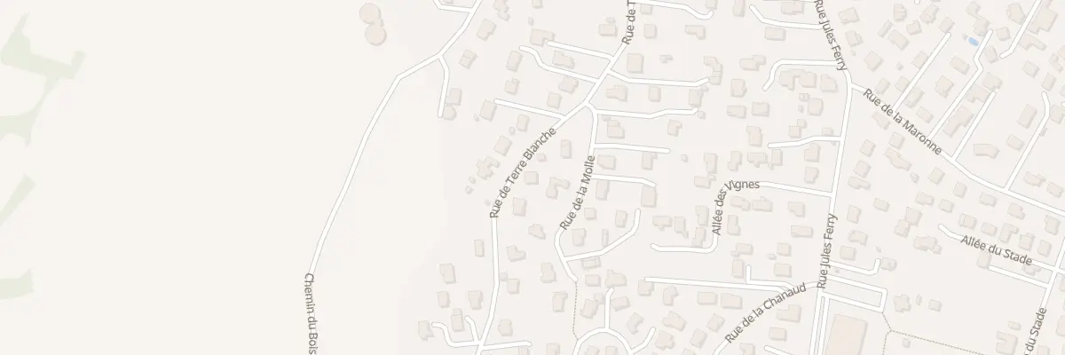 Plan du 33 Rue de Terre Blanche à Cébazat
