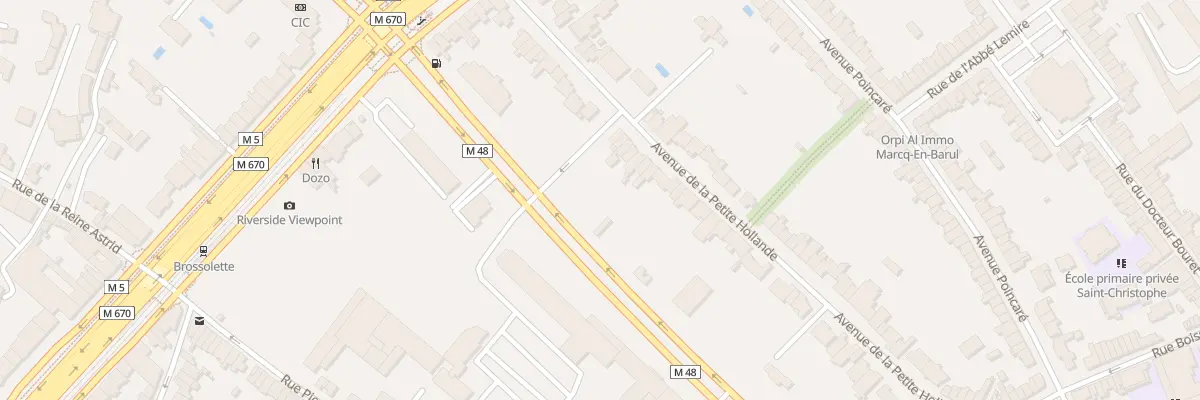 Plan du 26T Rue de la Petite Hollande à Marcq-en-Barœul