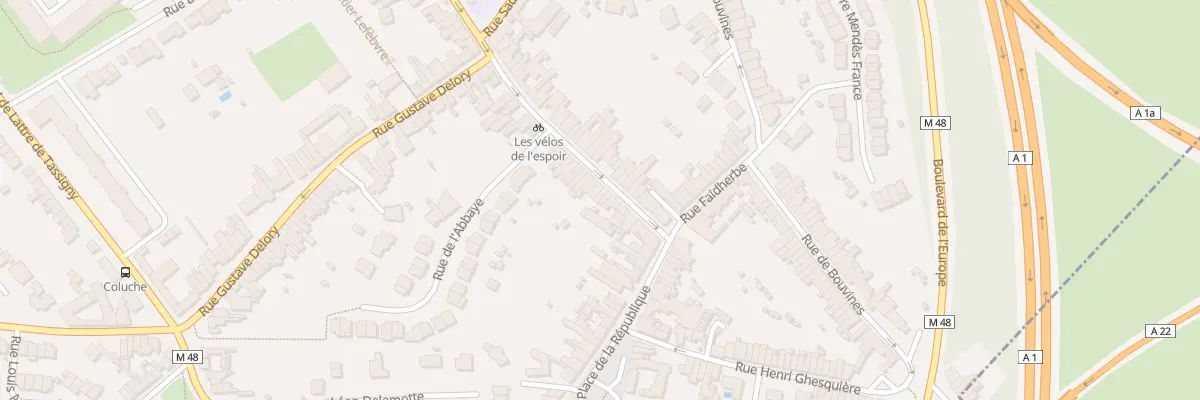 Plan du 19 Rue Roger Salengro à Ronchin