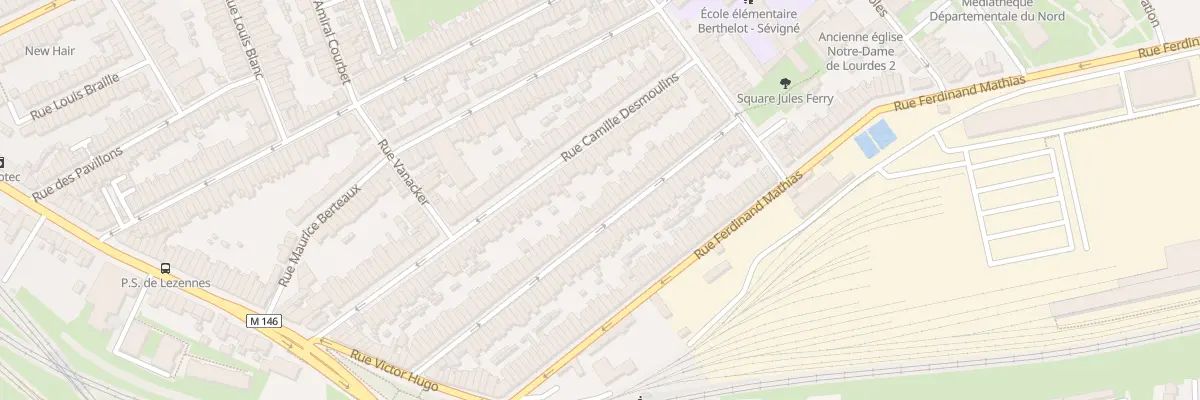 Plan du 79 Rue Ghesquières à Lille