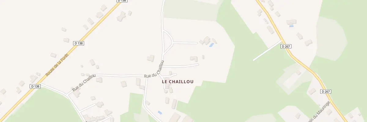 Plan du 3 Rue du Chaillou à Chaulgnes