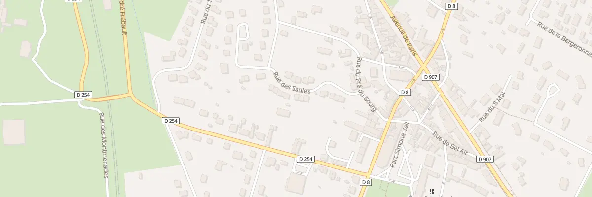 Plan du 113 Rue des Saules à Pougues-les-Eaux