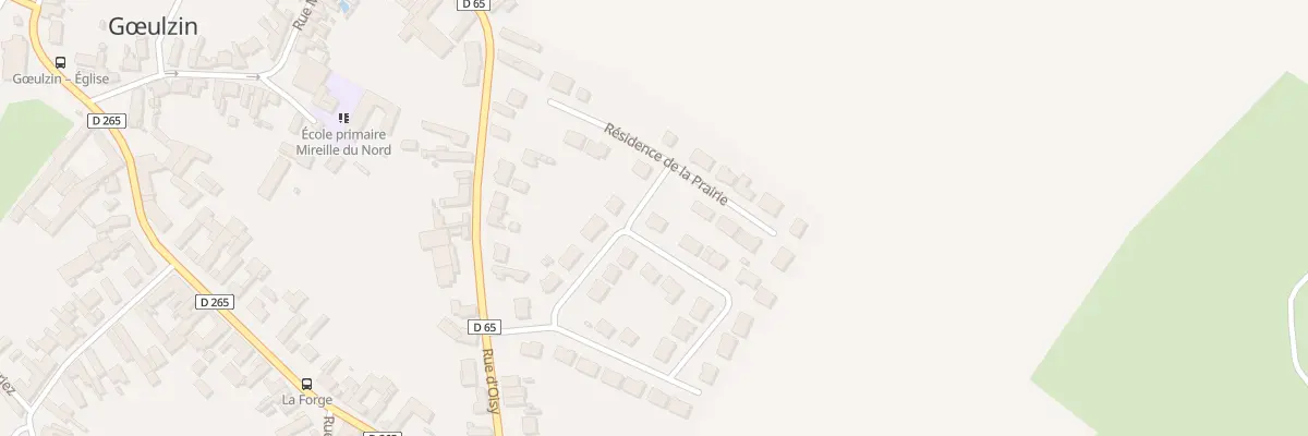 Plan du 280 Rue Résidence de la Prairie à Gœulzin