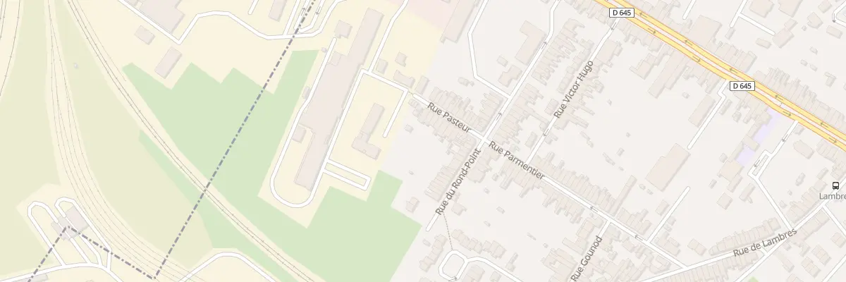 Plan du 55 Rue Pasteur à Sin-le-Noble