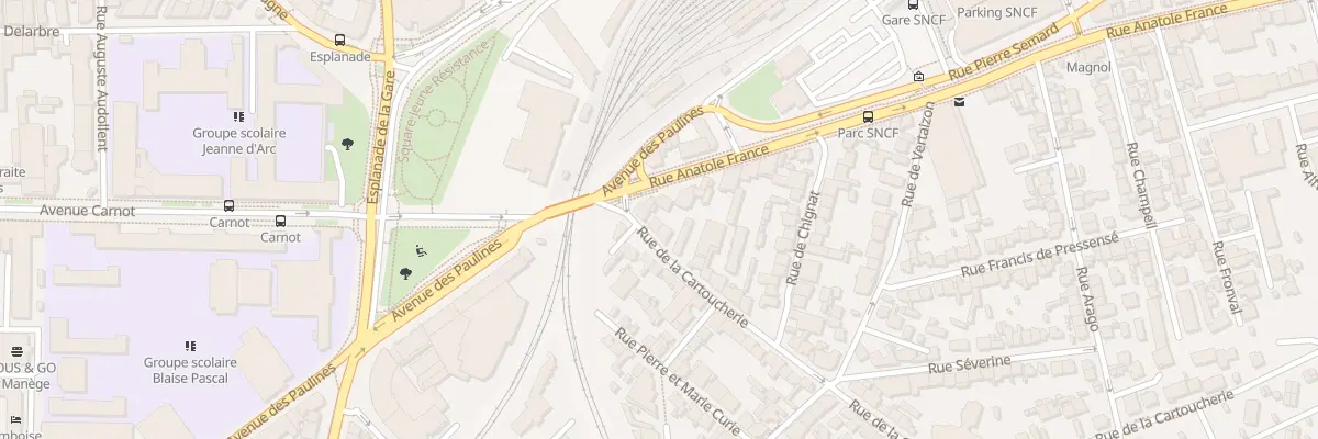 Plan du 3 Rue de la Cartoucherie à Clermont-Ferrand