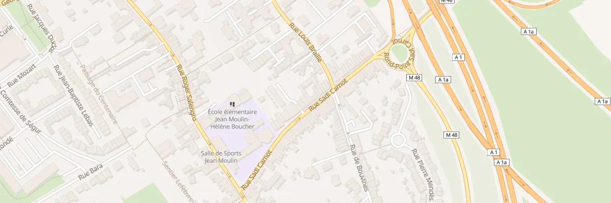 Plan du 53 Rue Sadi Carnot à Ronchin