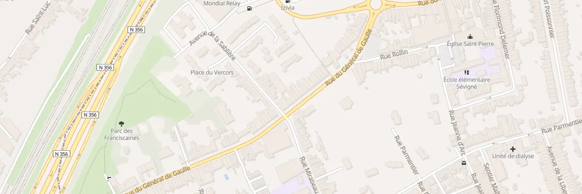 Plan du 63 Rue du Général De Gaulle à Mons-en-Barœul