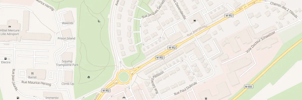 Plan du 40 Rue Jacques Secretin à Lesquin