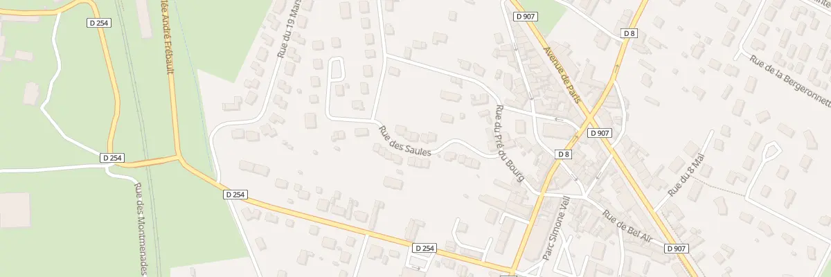 Plan du 114 Rue des Saules à Pougues-les-Eaux
