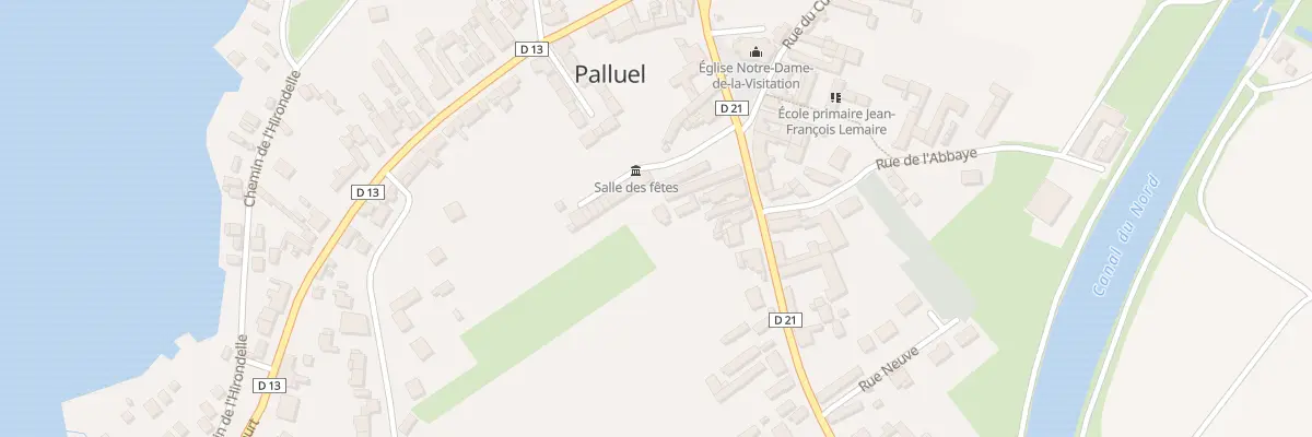 Plan du 28B Rue d’En Haut à Palluel