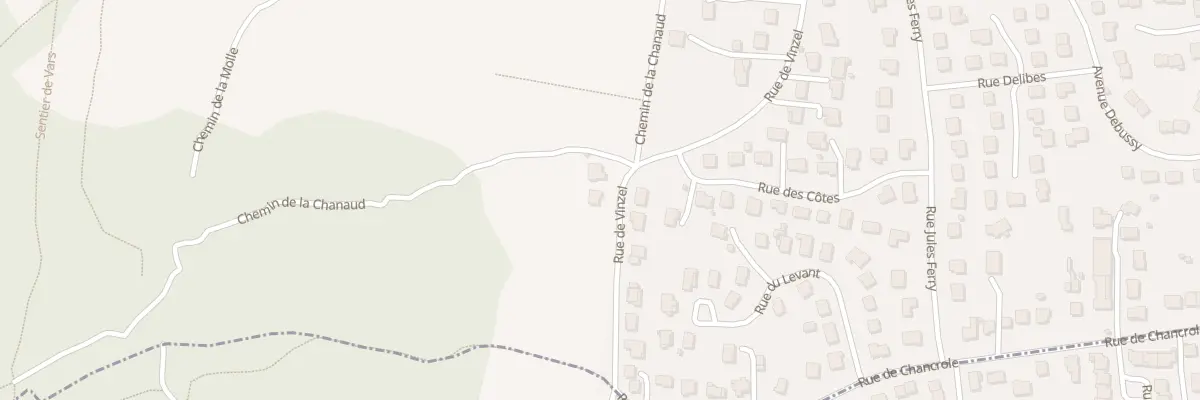Plan du 42 Rue de Vinzel à Cébazat