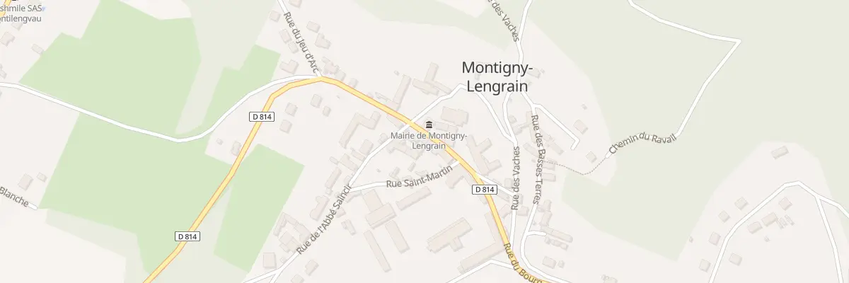 Plan du 19 Rue du Bourg à Montigny-Lengrain