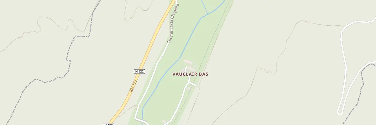 Plan du 8 Che de la Chapelle à Molompize