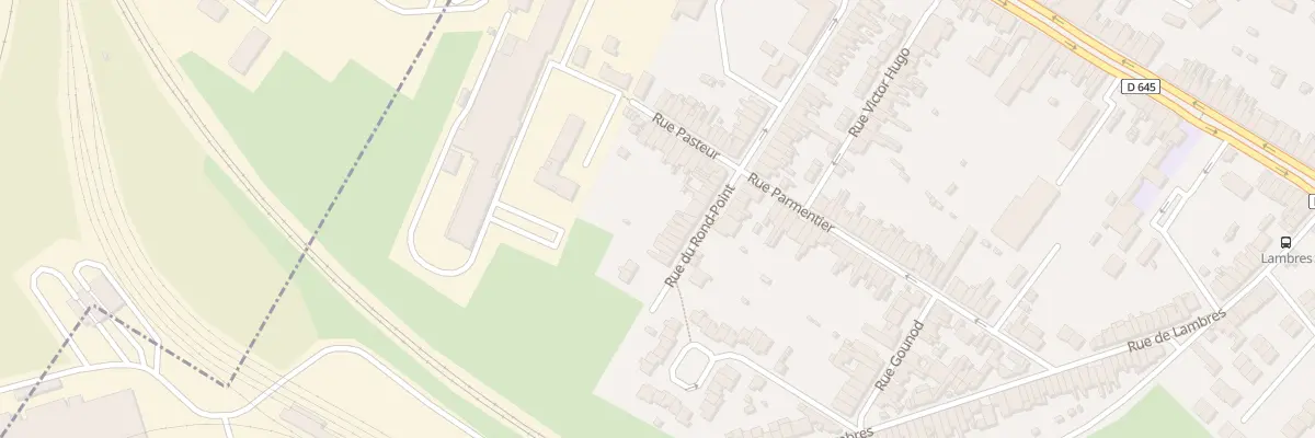 Plan du 52 Rue du Rond Point à Sin-le-Noble
