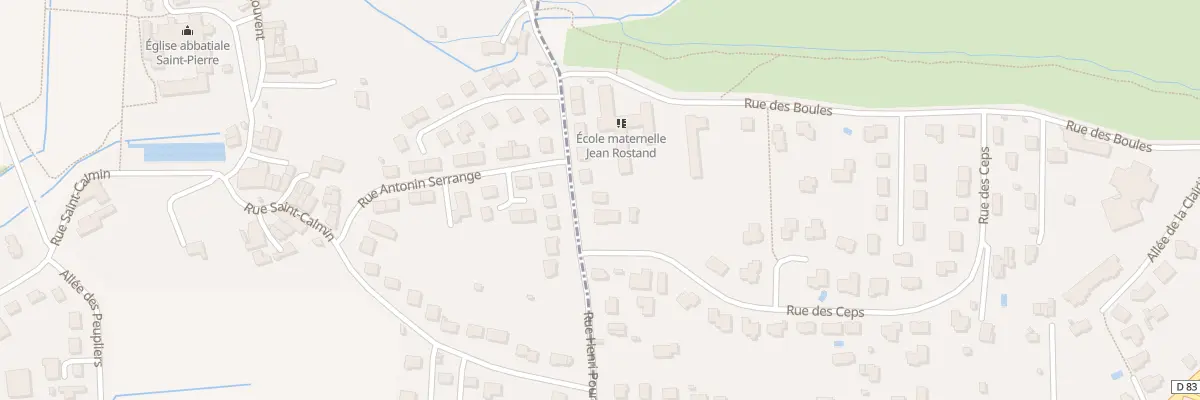 Plan du 19 Rue Henri Pourrat à Riom