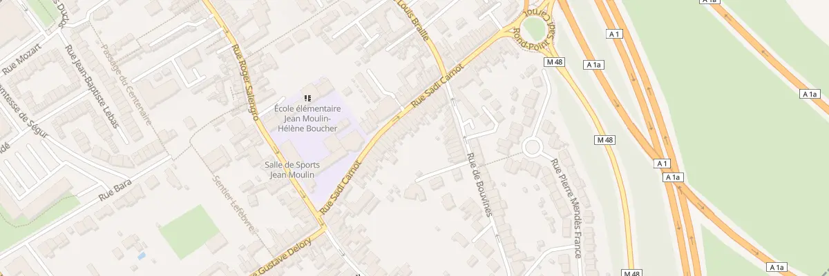 Plan du 36 Rue Sadi Carnot à Ronchin