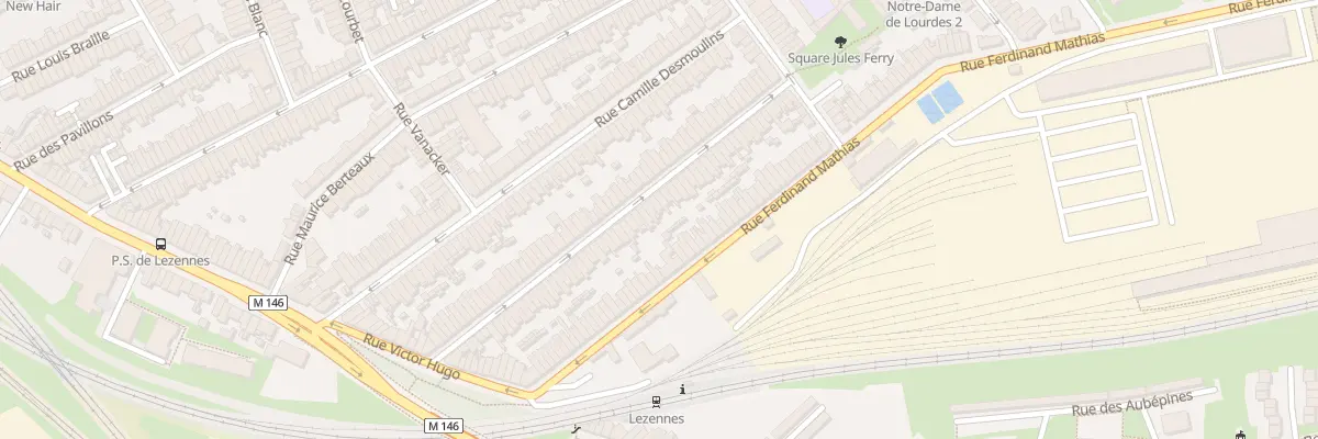 Plan du 68 Rue Ghesquières à Lille