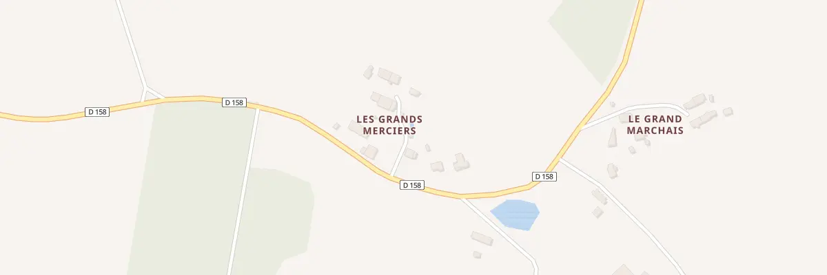 Plan du 109 Les Grands Merciers à Douchy-Montcorbon