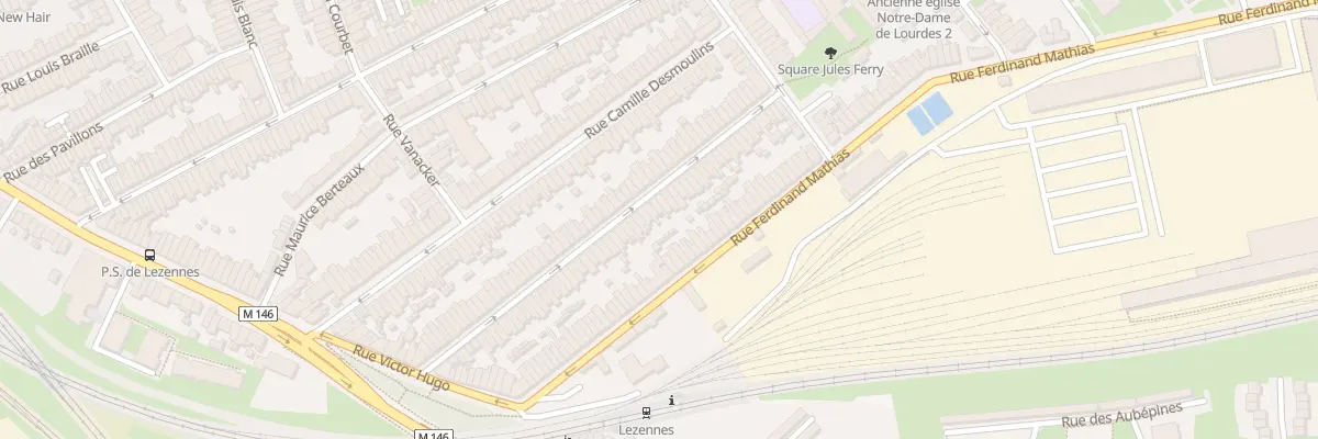 Plan du 72 Rue Ghesquières à Lille