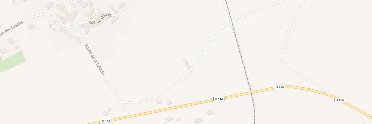 Plan du 3 Che des Grands Champs à Bitry