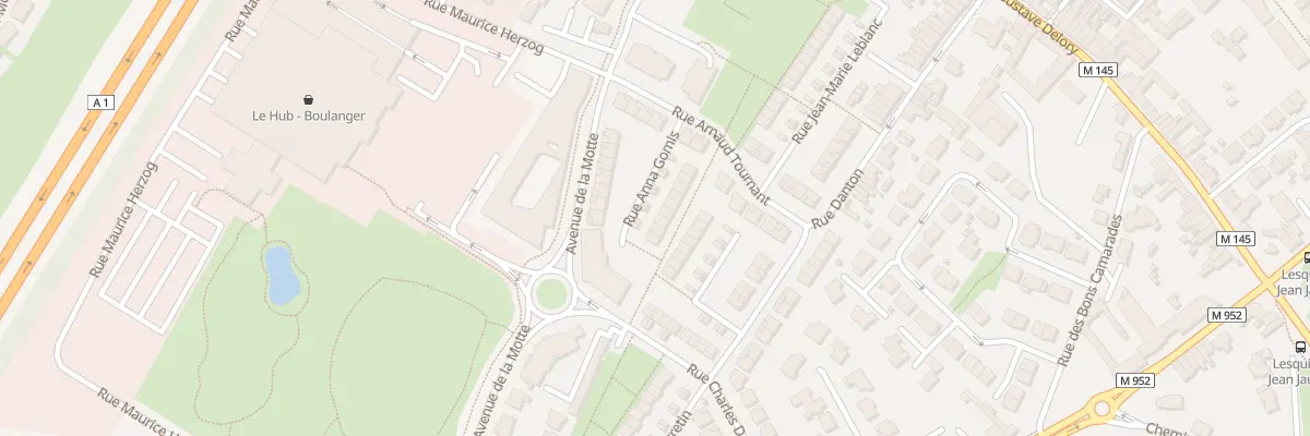 Plan du 13 Rue Anna Gomis à Lesquin