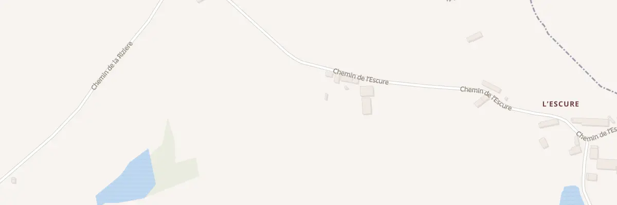 Plan du 9 L’Escure à Tronget