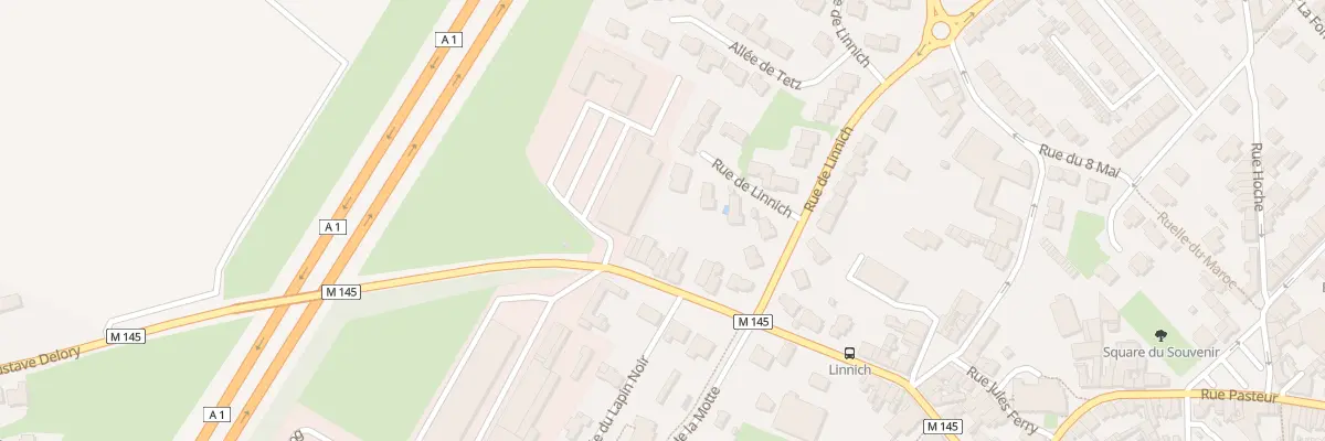 Plan du 72 Rue Gustave Delory à Lesquin