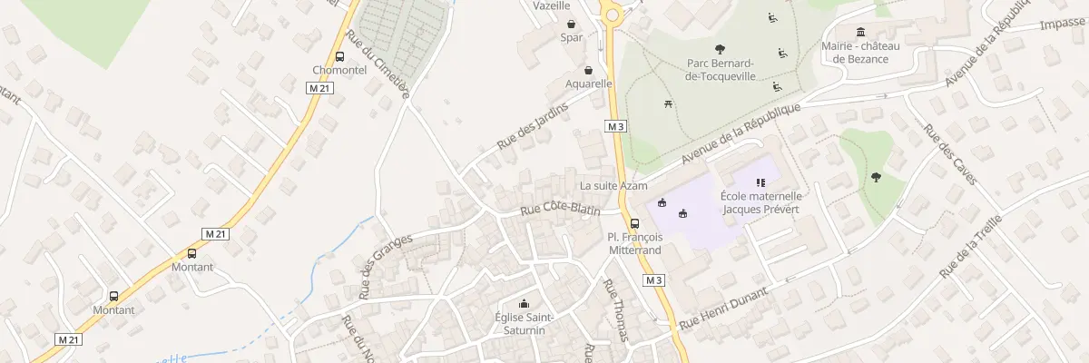 Plan du 16B Rue Cote Blatin à Romagnat