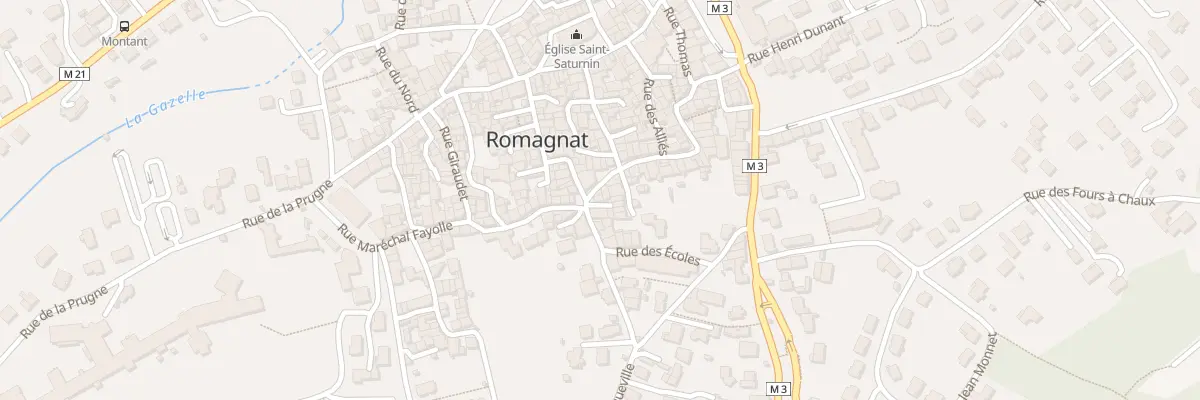 Plan du 41 Rue Vercingétorix à Romagnat
