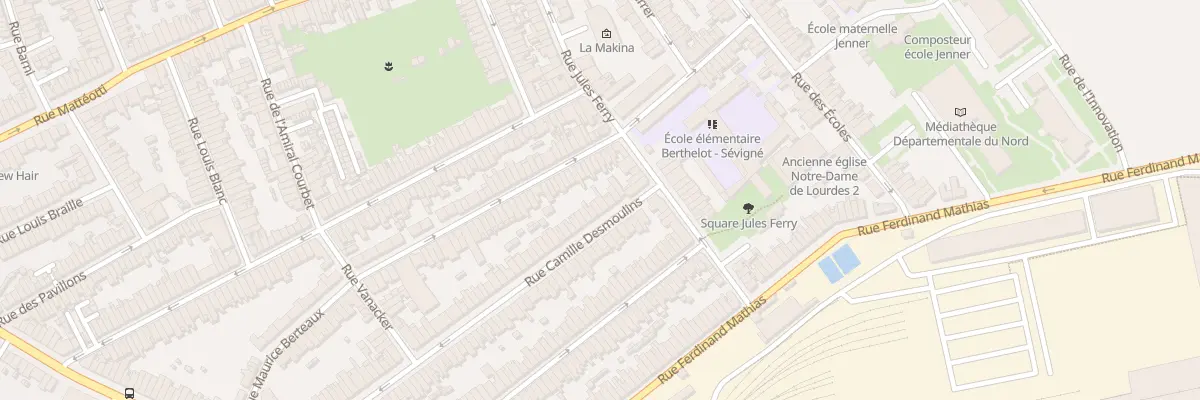 Plan du 103 Rue C Desmoulins Hellemmes à Lille