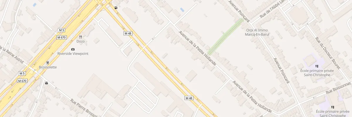 Plan du 32 Rue de la Petite Hollande à Marcq-en-Barœul