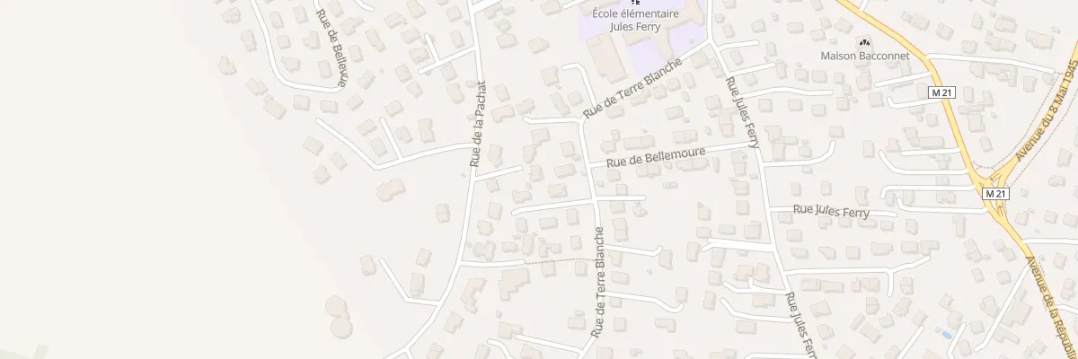 Plan du 21B Rue de la Pachat à Cébazat