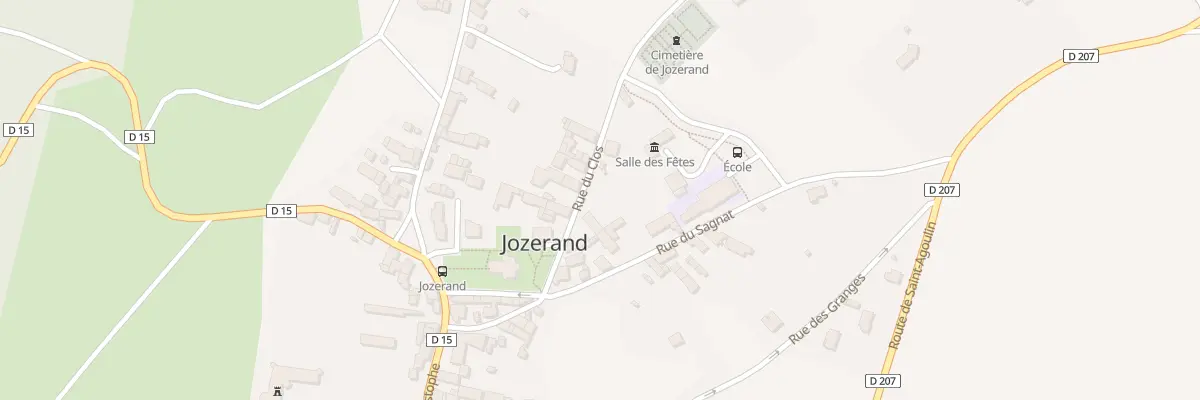 Plan du 4 Rue du Clos à Jozerand