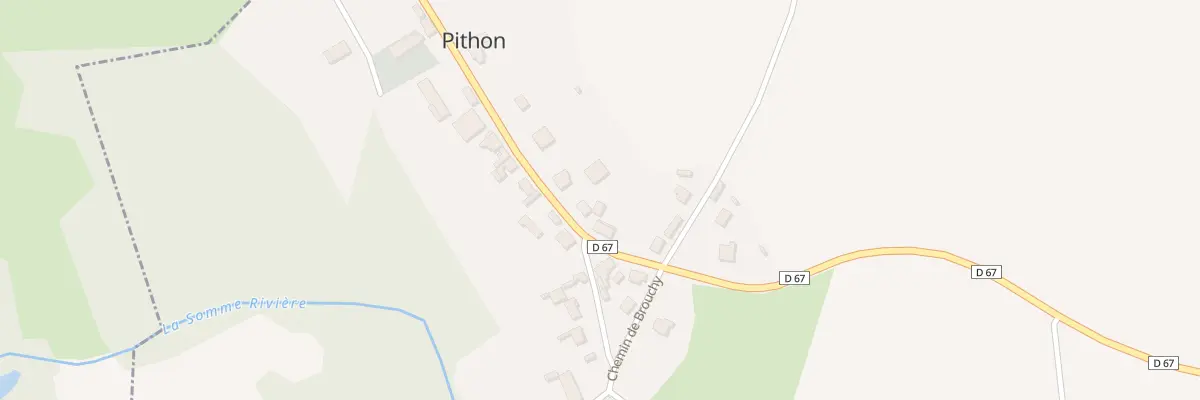 Plan du 21 Rue Principale à Pithon