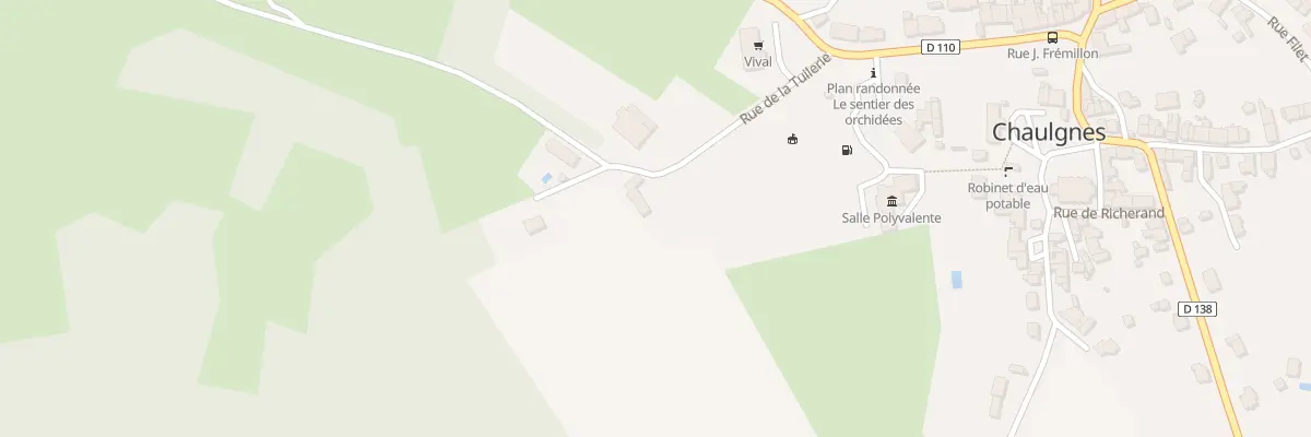 Plan du 5 Rue de la Tuilerie à Chaulgnes