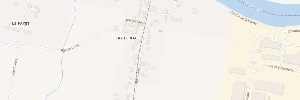 Plan du 10 Rue du Bac à Sept-Sorts